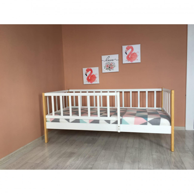 Кровать MALIKA GLORIA 160х80 белый-бук Кровать MALIKA GLORIA 160х80 белый-бук